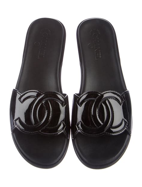 chanel slides chip prices|chanel sandals real real.